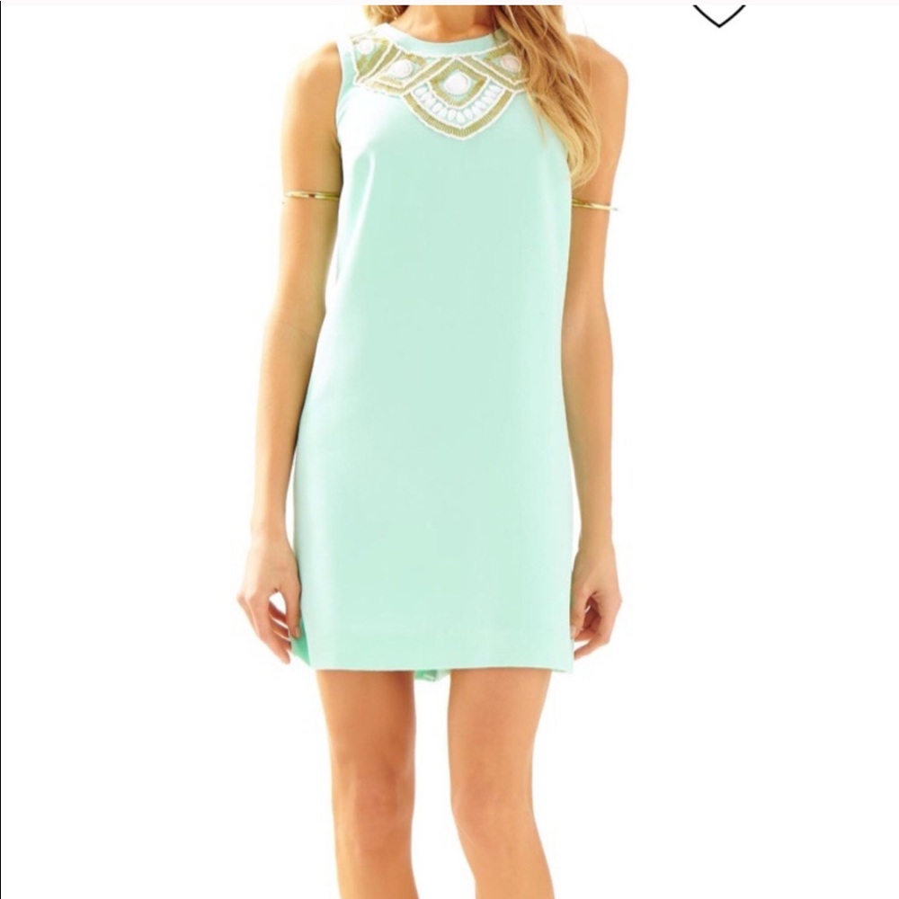 Lilly Pulitzer Sabrina Beaded Shift Dress